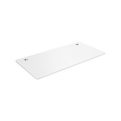 Bureau électrique blanc 140 x 70 x 1,8 cm (L x B x H)
