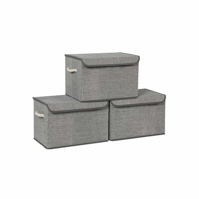Juego de 3 docenas de telas con escritorio 38 x 25 x 25 cm (largo x ancho x alto)