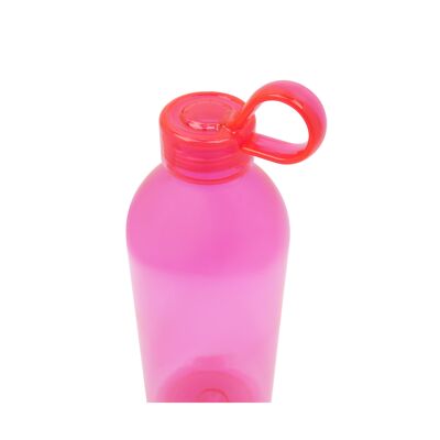 Beach Water Bottle Neon Pink