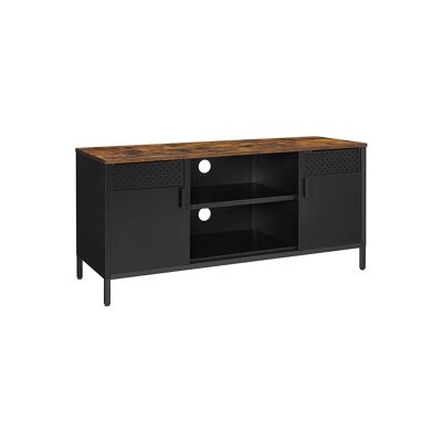 Meuble TV avec planches polyvalentes 120 x 40 x 55 cm (L x B x H)