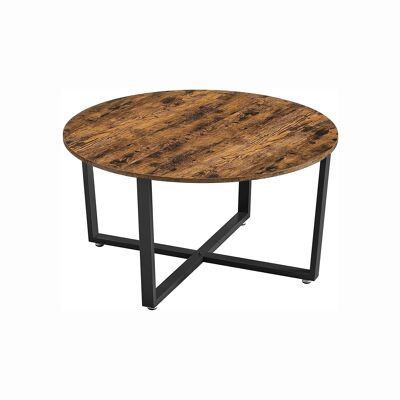 Mesa de salón de diseño industrial 88 x 47 cm (Ø x H)