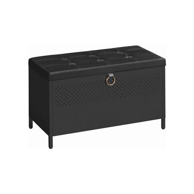 Banca con gestoffeerde zitting 80 x 40 x 50 cm (L x L x A)