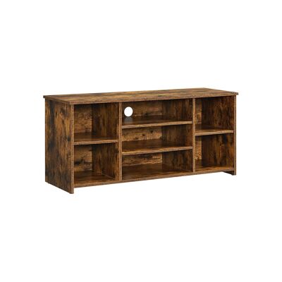 Meuble TV ouvert vintage brun 110 x 40 x 50 cm (L x B x H)