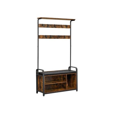 Kapstok in stile industriale con gancio 100 x 35 x 186 cm (L x L x A)
