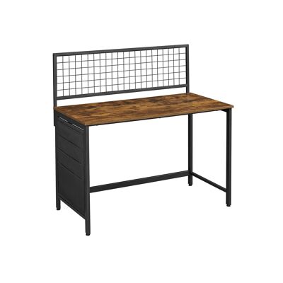 Ufficio informatico con gaaswand e opbergvakken 118 x 60 x 114,5 cm (L x L x A)