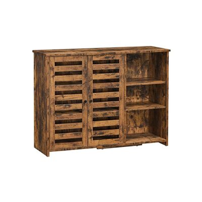 Dressoir versatile plancia vintage bruin 110 x 35 x 75 cm (L x L x A)