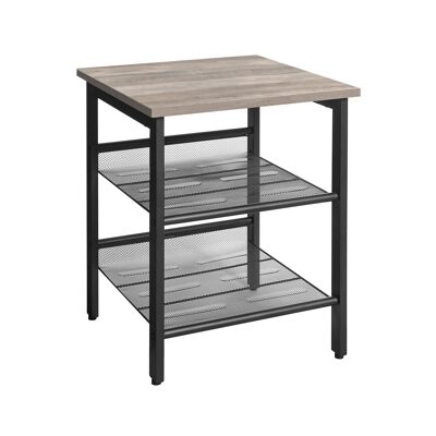 Bijzettafel grigio nero 40 x 40 x 55 cm (L x L x A)