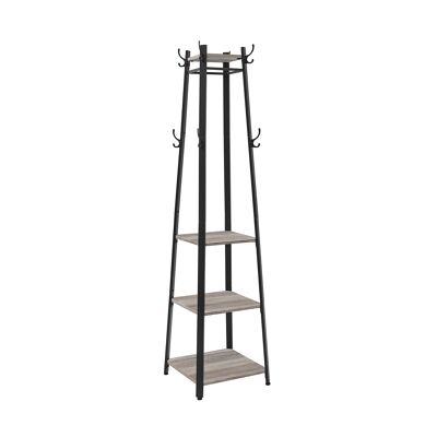 Kapstok Greige Noir 43 x 43 x 180 cm (L x B x H)