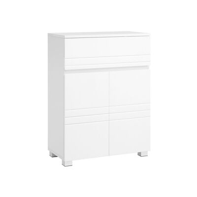 Porte-badge blanc 60 x 30 x 80 cm (L x B x H)