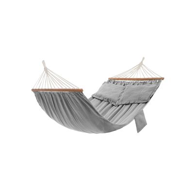 Colgador exterior gris 120 x 3,2 x 2,2 cm (largo x ancho x alto)