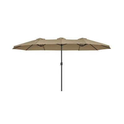 Parasol extra grand taupe 460 x 270 cm (L x l)
