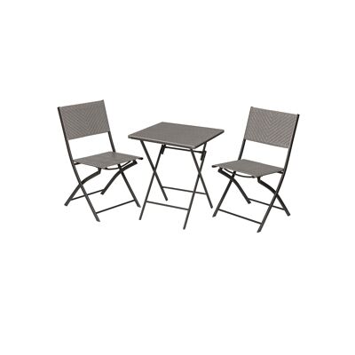 Tuinmeubelset grigio 45 x 45 x 83,5 cm (L x L x A)