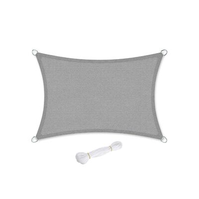 Luifel 3 x 4 m grigio scuro