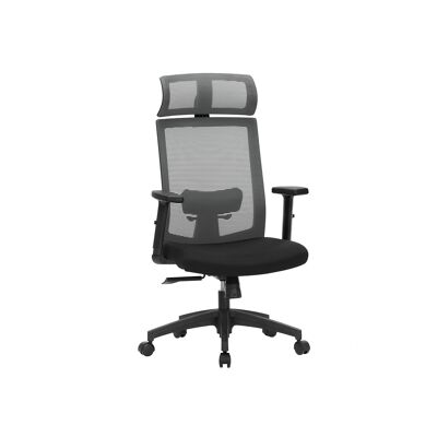 sedia da ufficio grigia