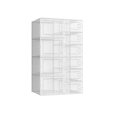 Schoenendozen transparent 23 x 36 x 14 cm (L x B x H)
