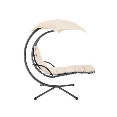 Zwevend iluminado beige 185 x 108 x 195 cm (largo x ancho x alto)