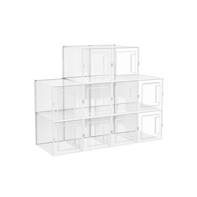 Schoenendozen voor hoge hakken 21 x 33,4 x 22,5 cm (L x B x H)