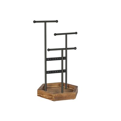 Sieradenstandaard zwart 20,5 x 18 x 36 cm (L x B x H)