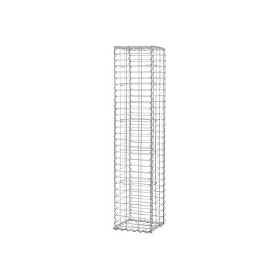 Schanskorven argent 30 x 30 x 145 cm (L x B x H)