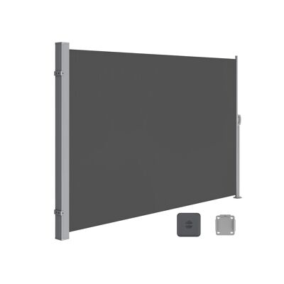 Zijluifel rookgrijs 160 x 300 cm (H x L)