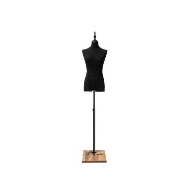 Etalagepop noir 0 x 40 x (140-180) cm (L x B x H)