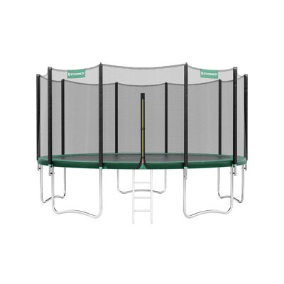 Tuintrampolino Ø 427 cm con rete velaigheids Ø 427 cm