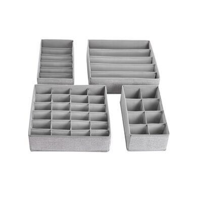 Set di 4 pezzi da 32 x 32 x 10 cm (L x P x A)