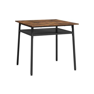 Canapé en tissu au design industriel 80 x 80 x 78 cm (L x B x H)