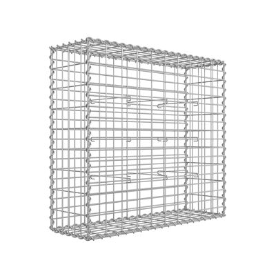 Schanskorf van metaalgaas 100 x 90 x 30 cm (L x L x A)