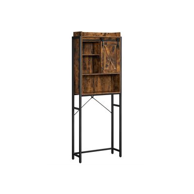 Plancia WC con castello 64 x 24 x 171 cm (L x P x A)