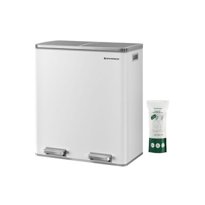 Pedale con 2 scomparti 58,6 x 32 x 65 cm (L x L x A)