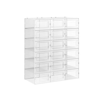 Schoenendozen set van 18 33,3 x 23 x 14 cm (L x B x H)