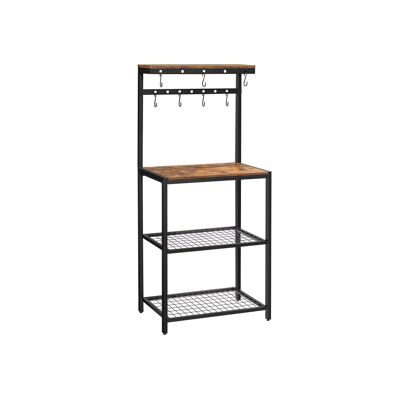 Design industriale tavolo con assi 60 x 40 x 138 cm (L x P x A)