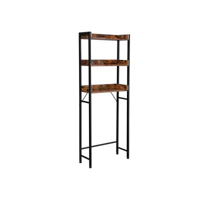 Badkamerrek con 3 assi aperte 63 x 25 x 165 cm (L x P x A)
