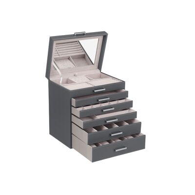 Sieradendoos con 6 livelli 30,2 x 21 x 31,3 cm (L x L x A)
