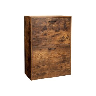 Schoenenkast con 2 llaves 60 x 24 x 83,5 cm (largo x ancho x alto)