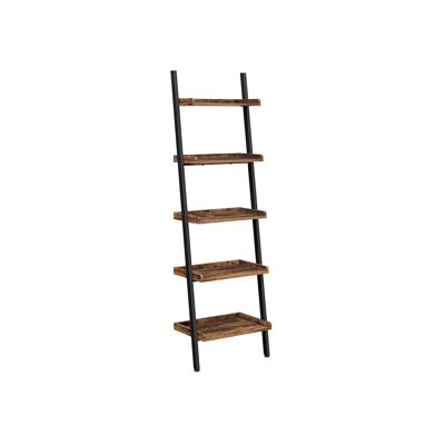 Plancia a scala con 5 livelli 64 x 34 x 186 cm (L x P x A)