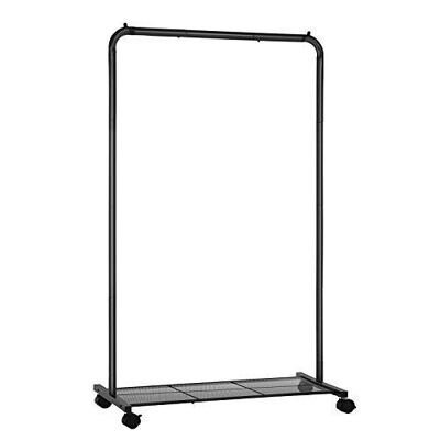 Kapstok op wielen nero 92,5 x 40,5 x 158 cm (L x L x A)