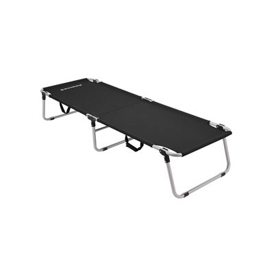 Lettino da campeggio 190 x 63 x 36 cm nero 190 x 63 x 36 cm (L x P x A)