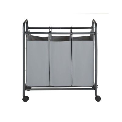 Lavandino su parete 3 vasche 77 x 41 x 81,5 cm (L x L x A)