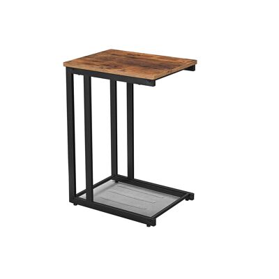 Bijzettafel die onder de bank geschoven kan worden 48 x 35 x 65 cm (L x B x H)