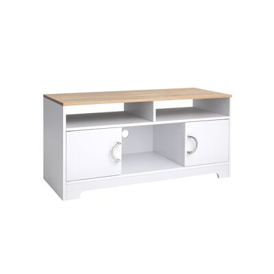 Simpel tv meubel wit 105 x 42 x 52 cm (L x B x H)