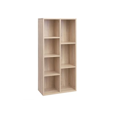 Planche de rangement simple 7 planches 50 x 24 x 106 cm (L x B x H)