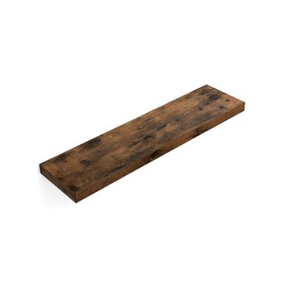 Wandplank 80 cm houtlook vintage 80 x 20 x 3,8 cm (largo x ancho x alto)