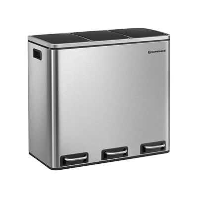 Vuilnisbak 54 litres (3 x 18 L) 61,5 x 31,5 x 56 cm (L x B x H)