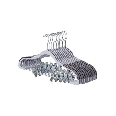 Colgador 12 piezas gris 42 x 23,5 x 0,5 cm (An x Al x P)