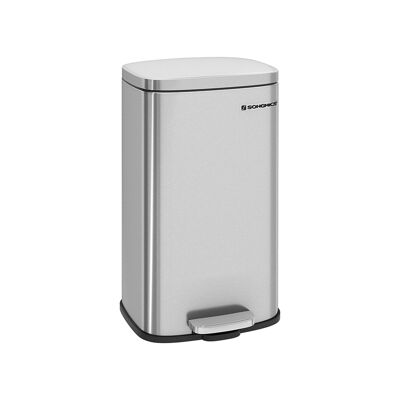 Vuilnisbak 30 L RVS 35 x 23,8 x 63 cm (L x A x P)