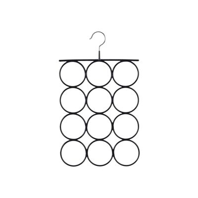 Hanger voor sjaals en omslagdoeken Zwart