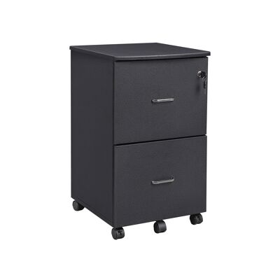 Contenitore mobile Graniet nero 43 x 45 x 72 cm (L x L x A)