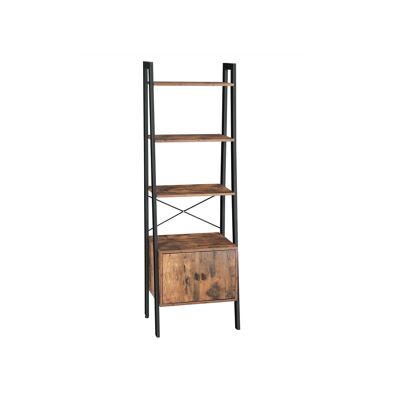 Design industriale staande plank 4 planken 56 x 34 x 173 cm (L x P x A)